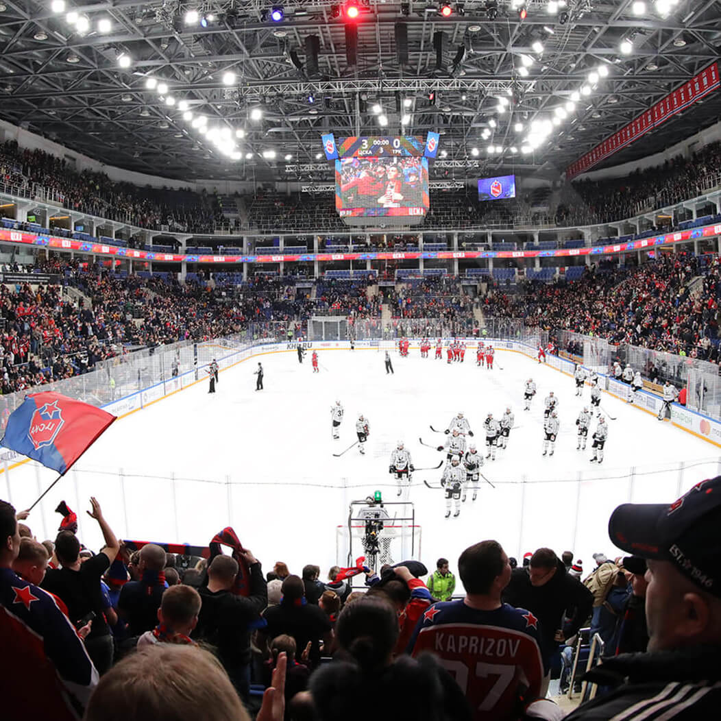 俄羅斯冰球場照明項(xiàng)目